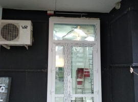 Дверь металлопластиковая WDS-4S  (ш*в) 1350х2080,RAL9016,доводчик,порог 20мм,ручка-скоба купить по низкой цене в городе Краснодар