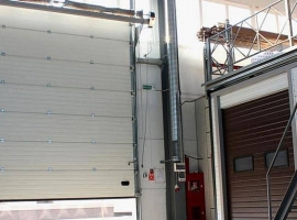 Ворота промышленные подъёмные ISD 01 Doorhan (ШхВ) 4000*4000