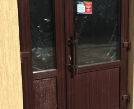 Фото алюминиевые окна и двери - примеры работ ООО Краснодарские ворота