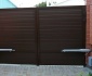Распашные алюминиевые ворота Doorhan (ш*в) 3100*1850,RAL8017,доска купить по низкой цене в городе Краснодар